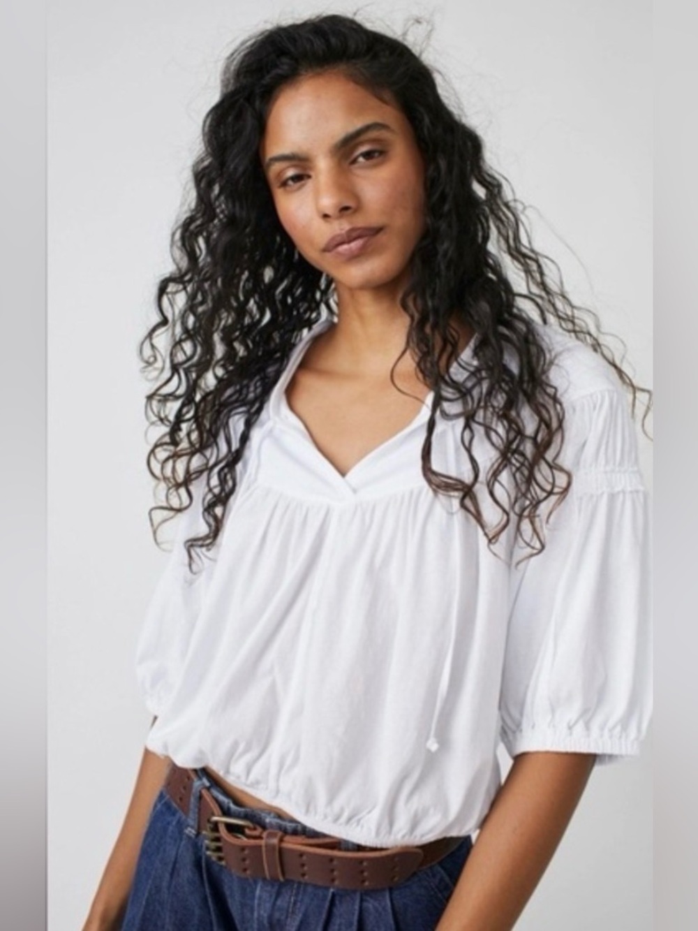 FREE PEOPLE No Good Alone Tee Top